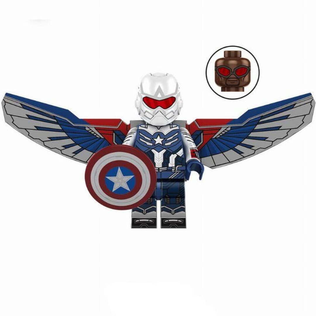 Set Lego custom premium Capitan America Brave New Word (Mcu - Un Nuevo Mundo) V1 - Vista 2