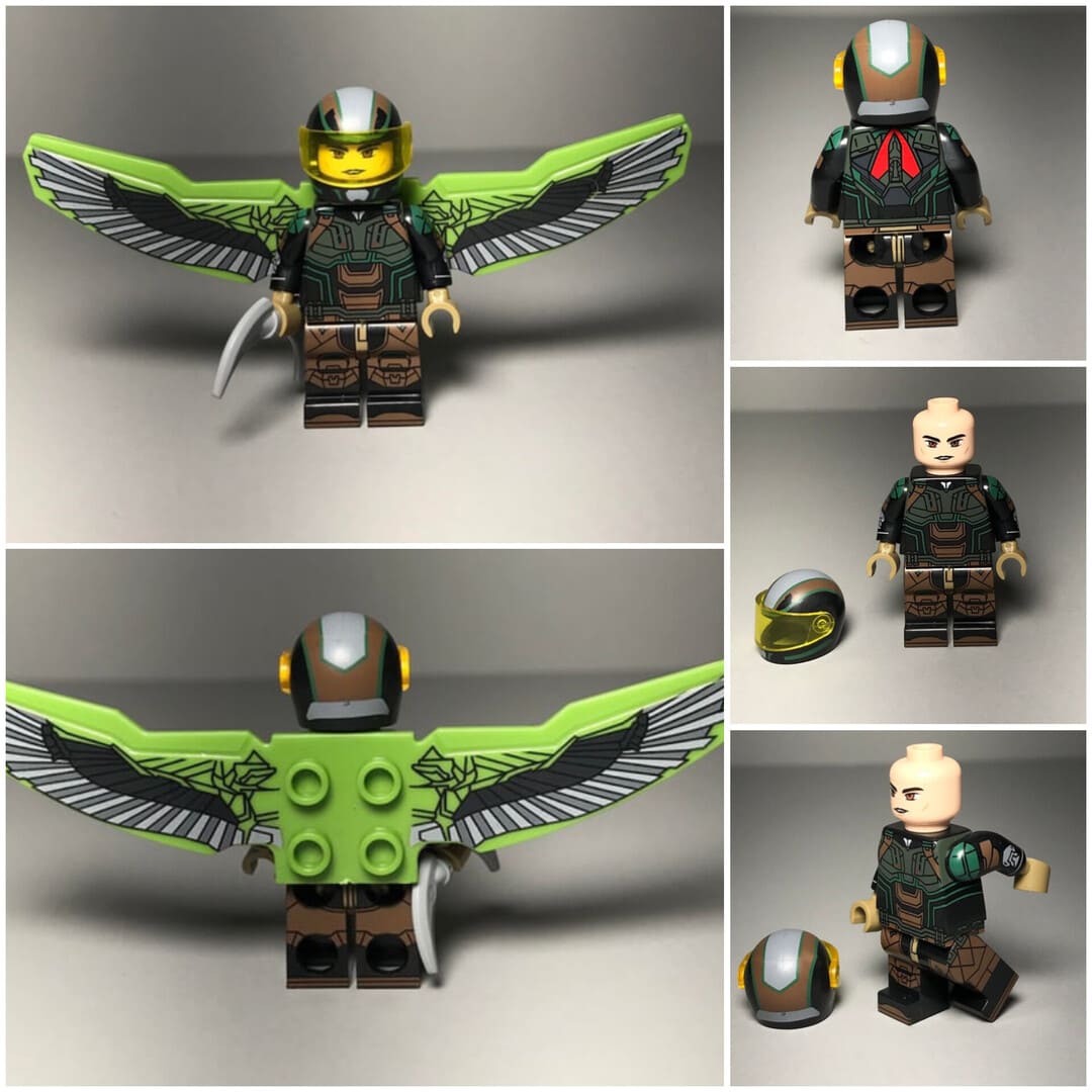 Set Lego custom premium Capitan America Brave New Word (Mcu - Un Nuevo Mundo) V1 - Vista 6