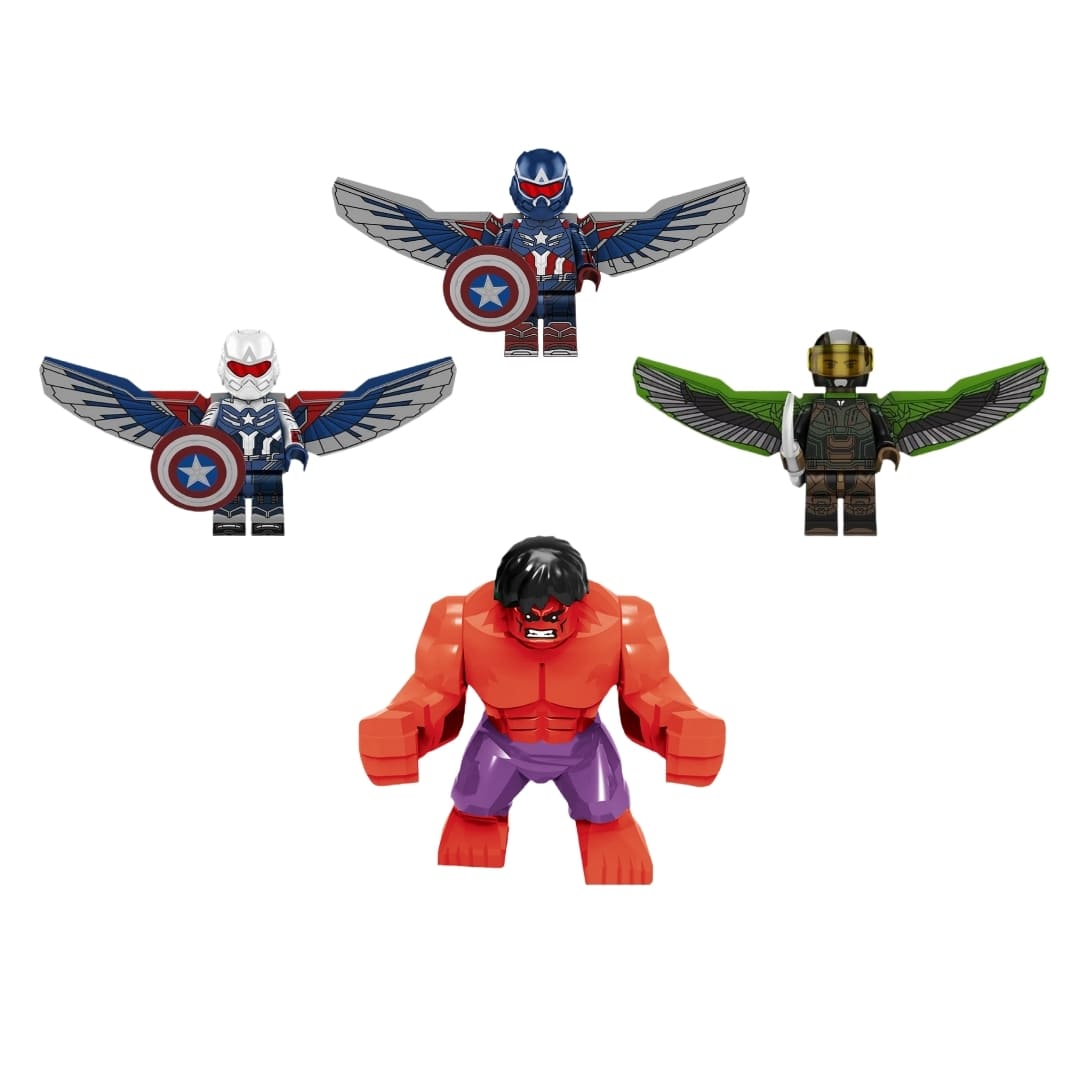 Set Lego custom premium Capitan America Brave New Word (Mcu - Un Nuevo Mundo) V1