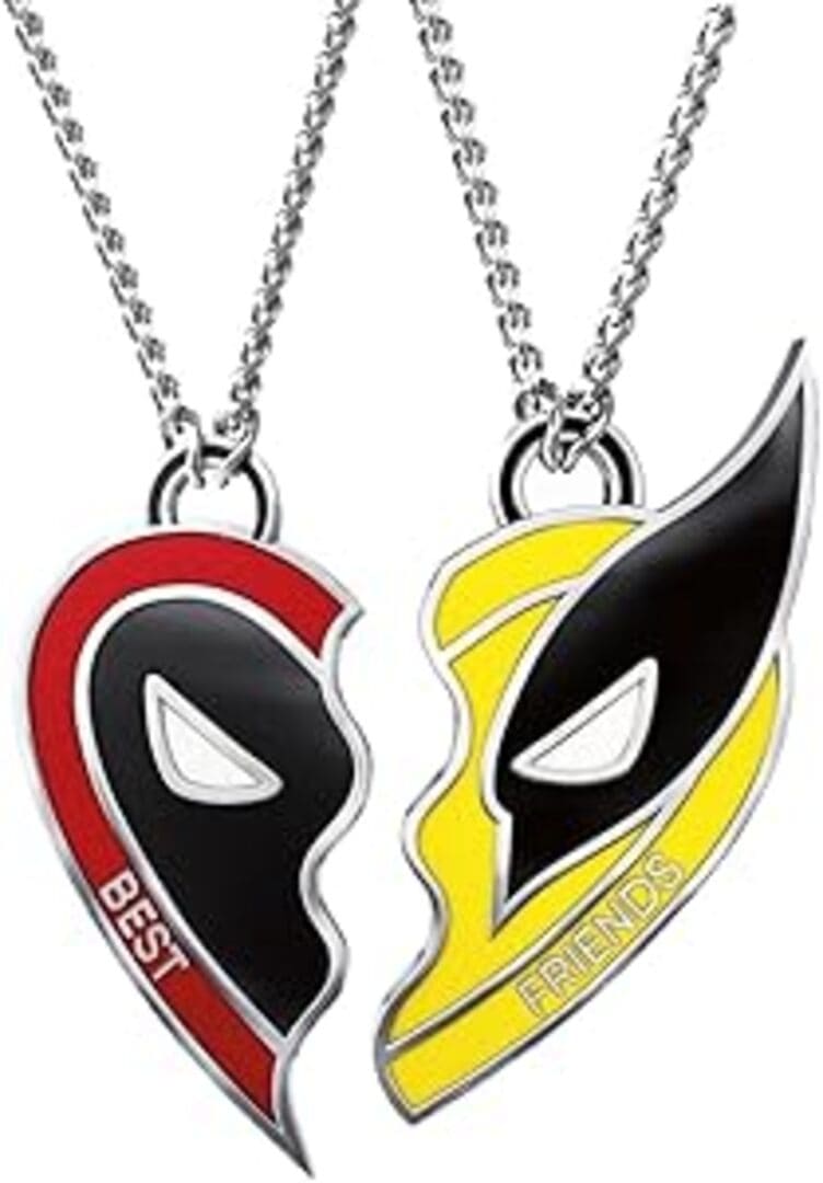 Collares de pareja o amistad Deadpool & Wolverine