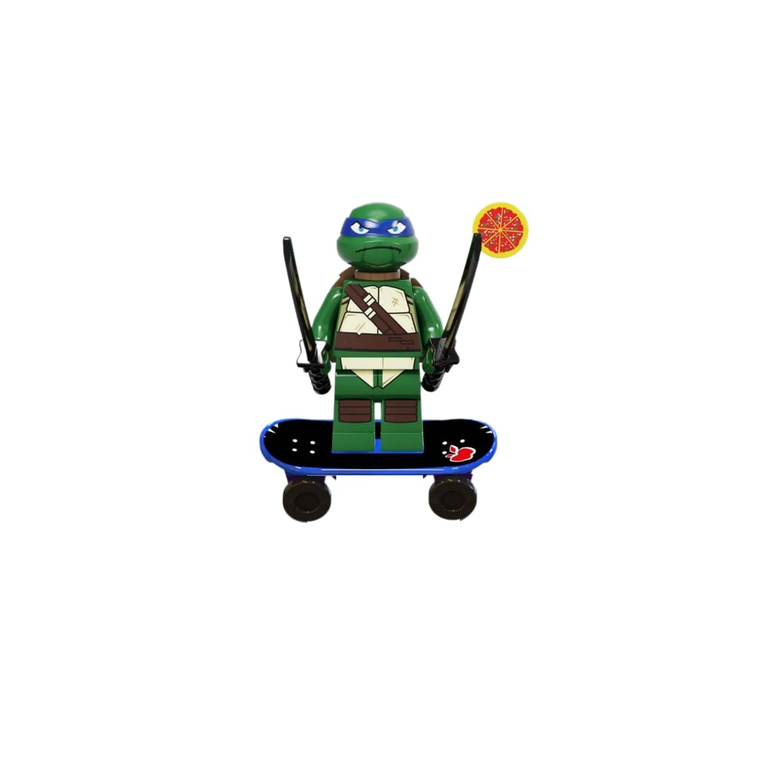 Lego Tortugas Ninja V1 SET (Tmnt 90's animated series) - Vista 4