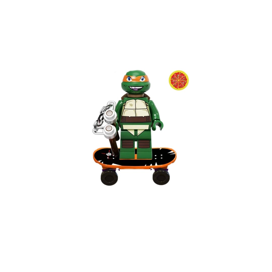 Lego Tortugas Ninja V1 SET (Tmnt 90's animated series) - Vista 3