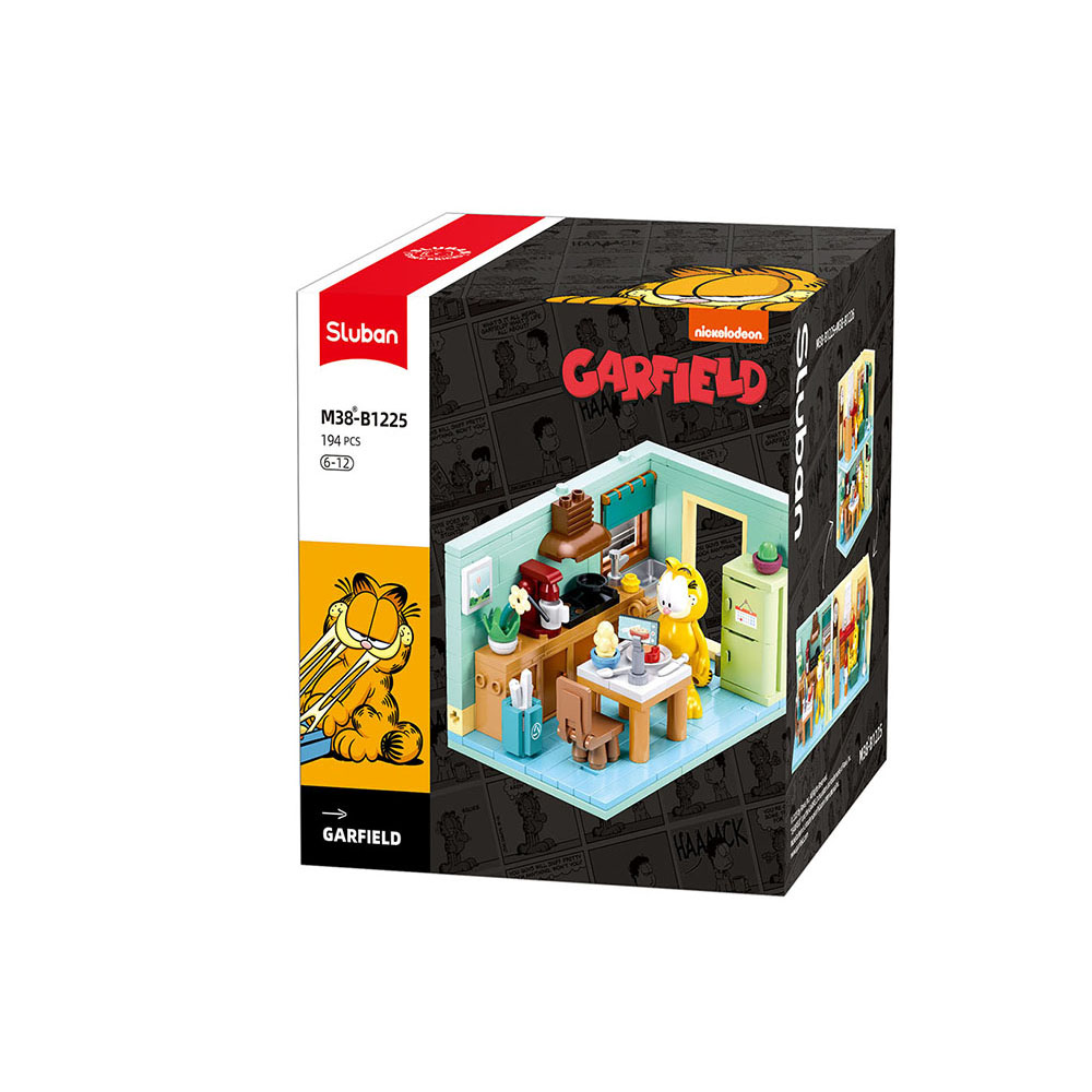 lego garfield sluban miniso play set