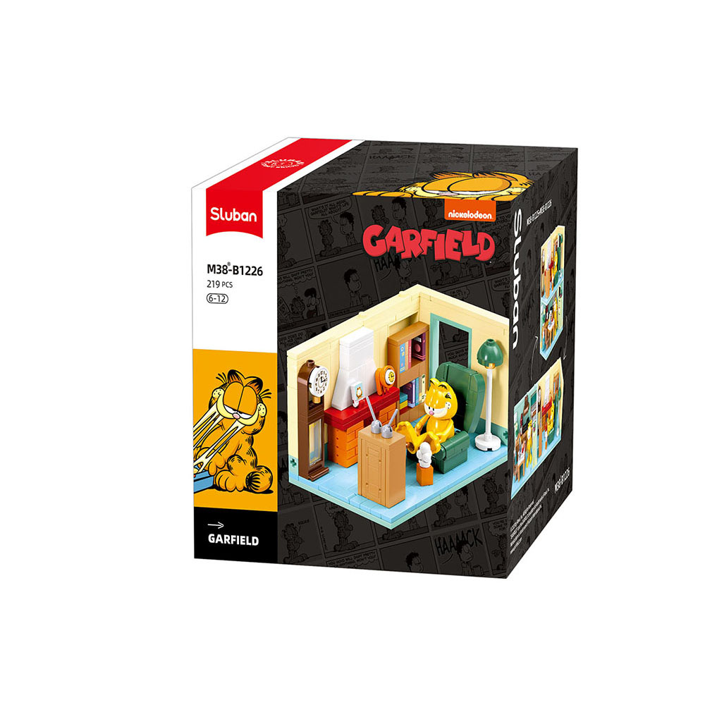 lego garfield sluban miniso play set