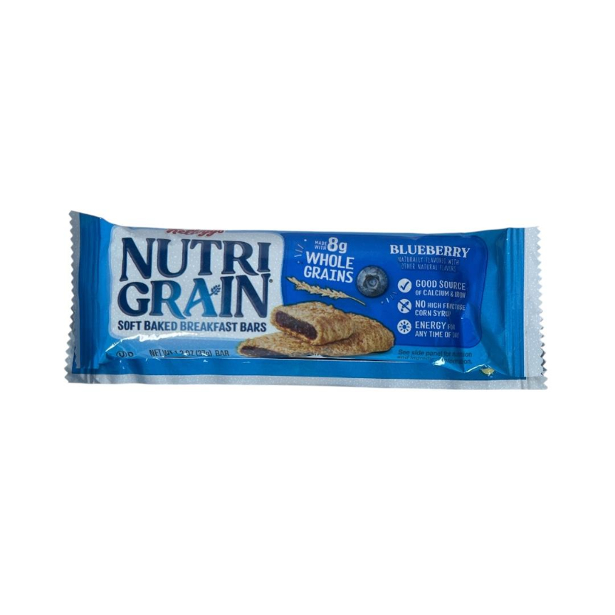 Barra Nutritiva Nutrigrain Sabor a Mora Kellogg’s 37g