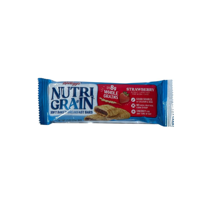 Barra Nutritiva Nutrigrain Sabor a Fresa Kellogg’s 37g