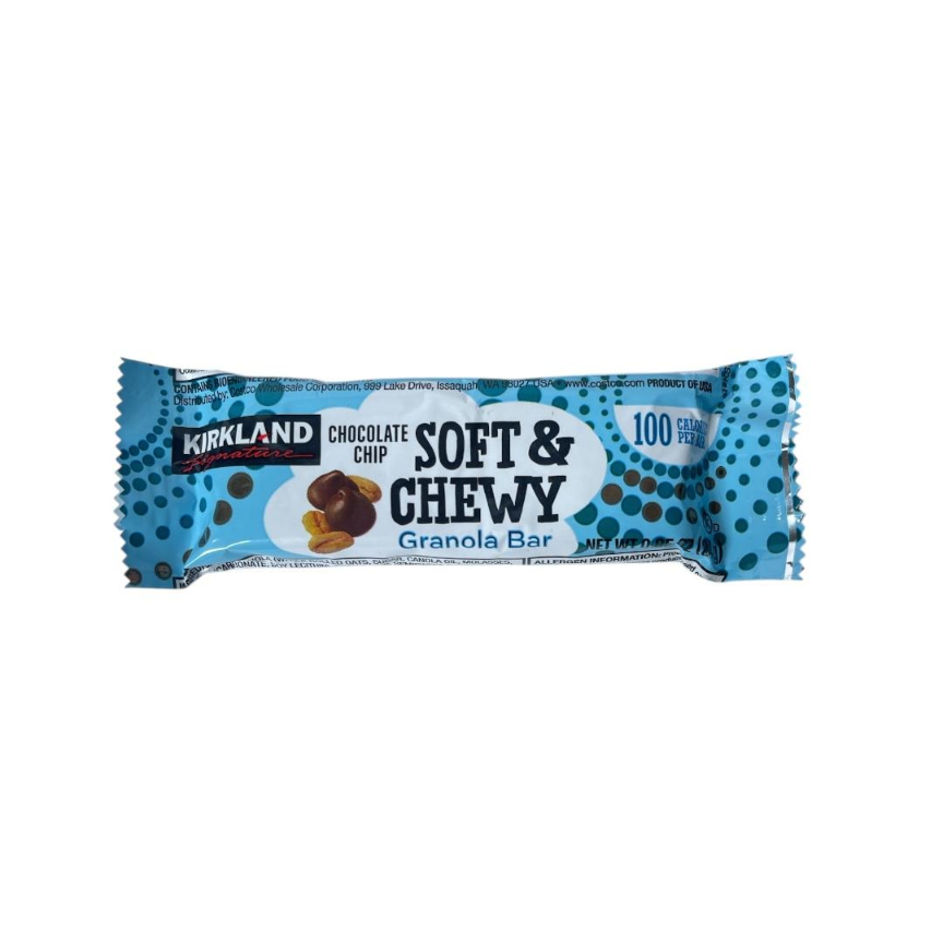 Barra de Granola con Avena y Chispas de Chocolate Kirkland Signature 24g