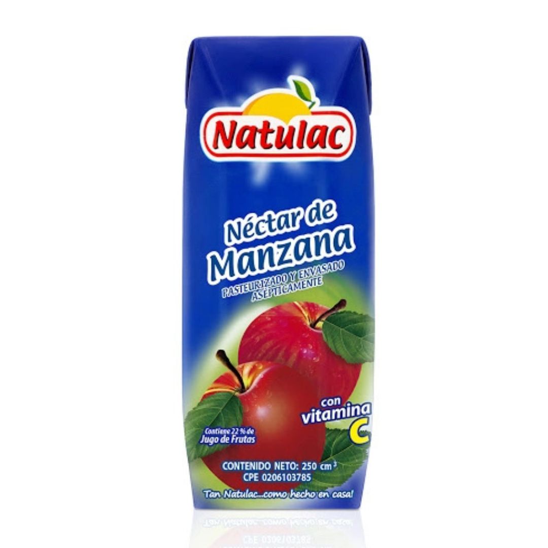 Néctar de Manzana Tetra Natulac 250ml