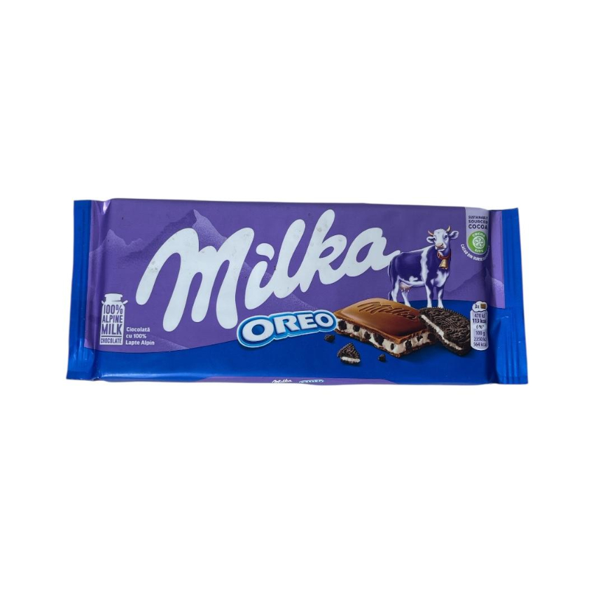 Chocolate de Oreo Milka 100g