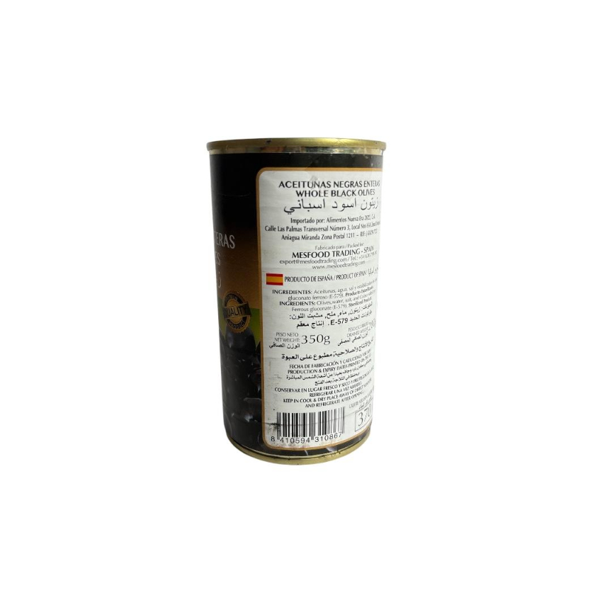 Aceitunas Negras Enteras Good Choice 350g - Vista 2