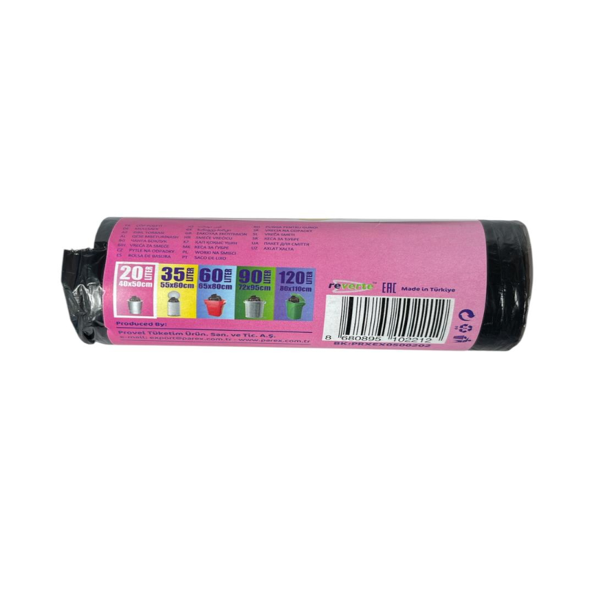 Bolsas de Basura Clásicas 20Lt Parex 30 Und - Vista 2