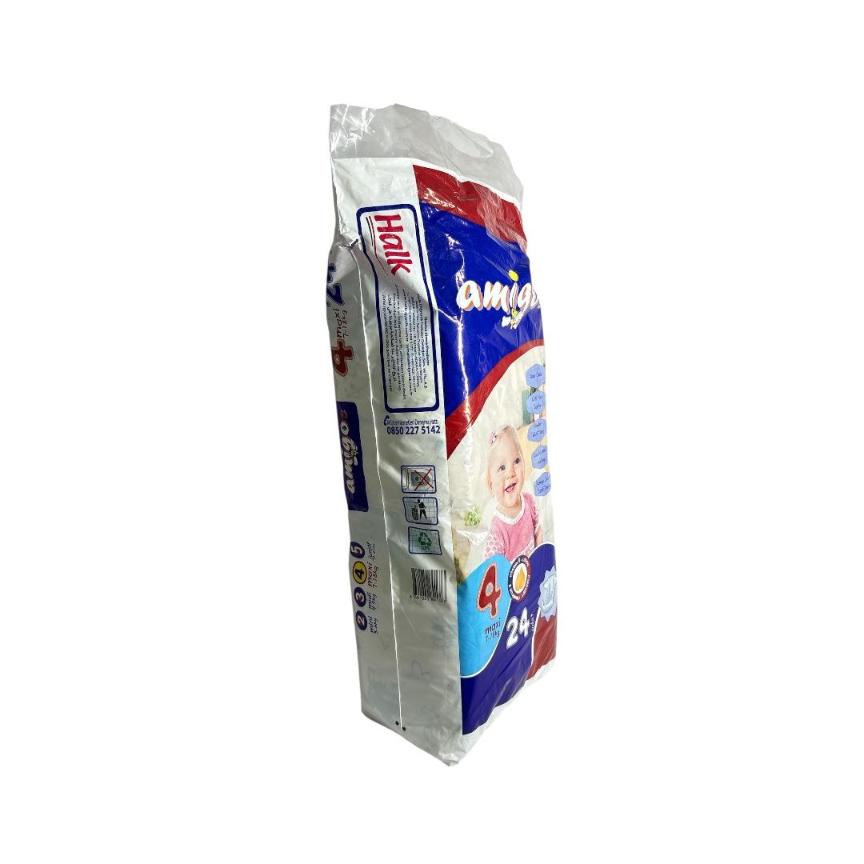 Pañal Maxi T4 Amigos 7–18kg 24pcs - Vista 2