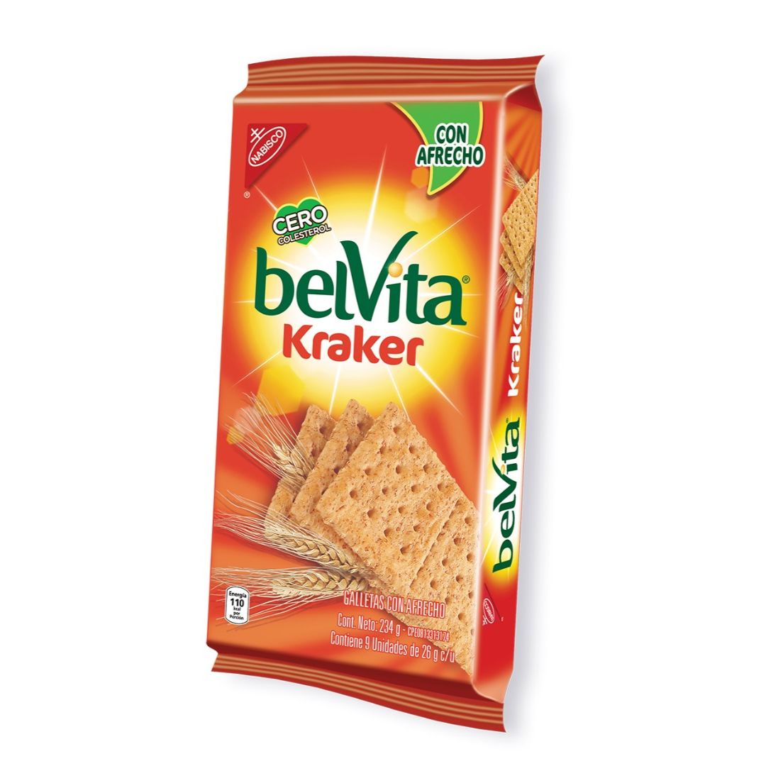 Galleta BelVita Kraker Bran Nabisco 234g