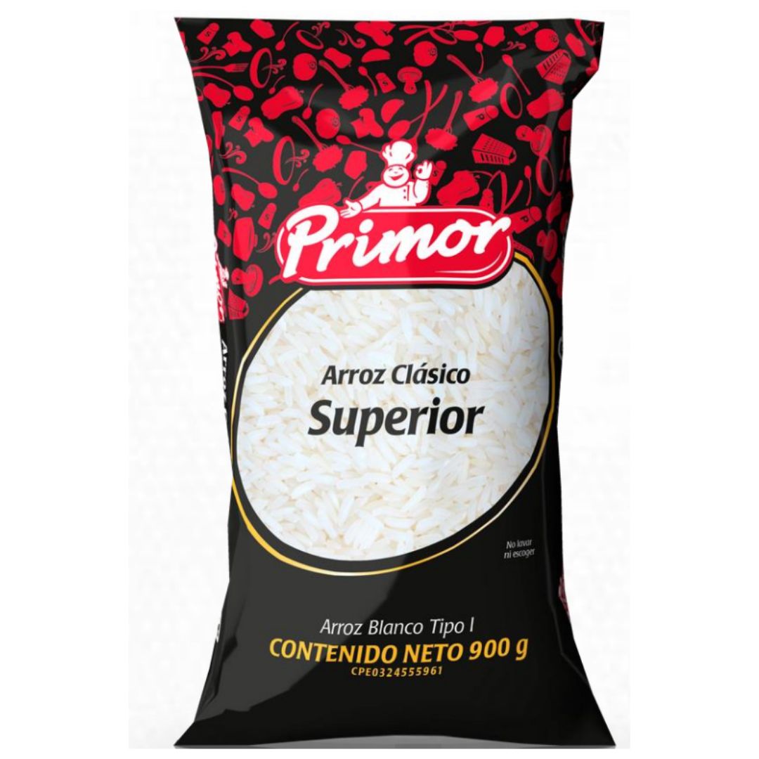 Arroz Clásico Primor Tipo I 900g