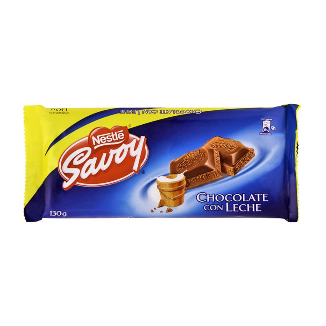 Chocolate con Leche Nestlé Savoy 130g