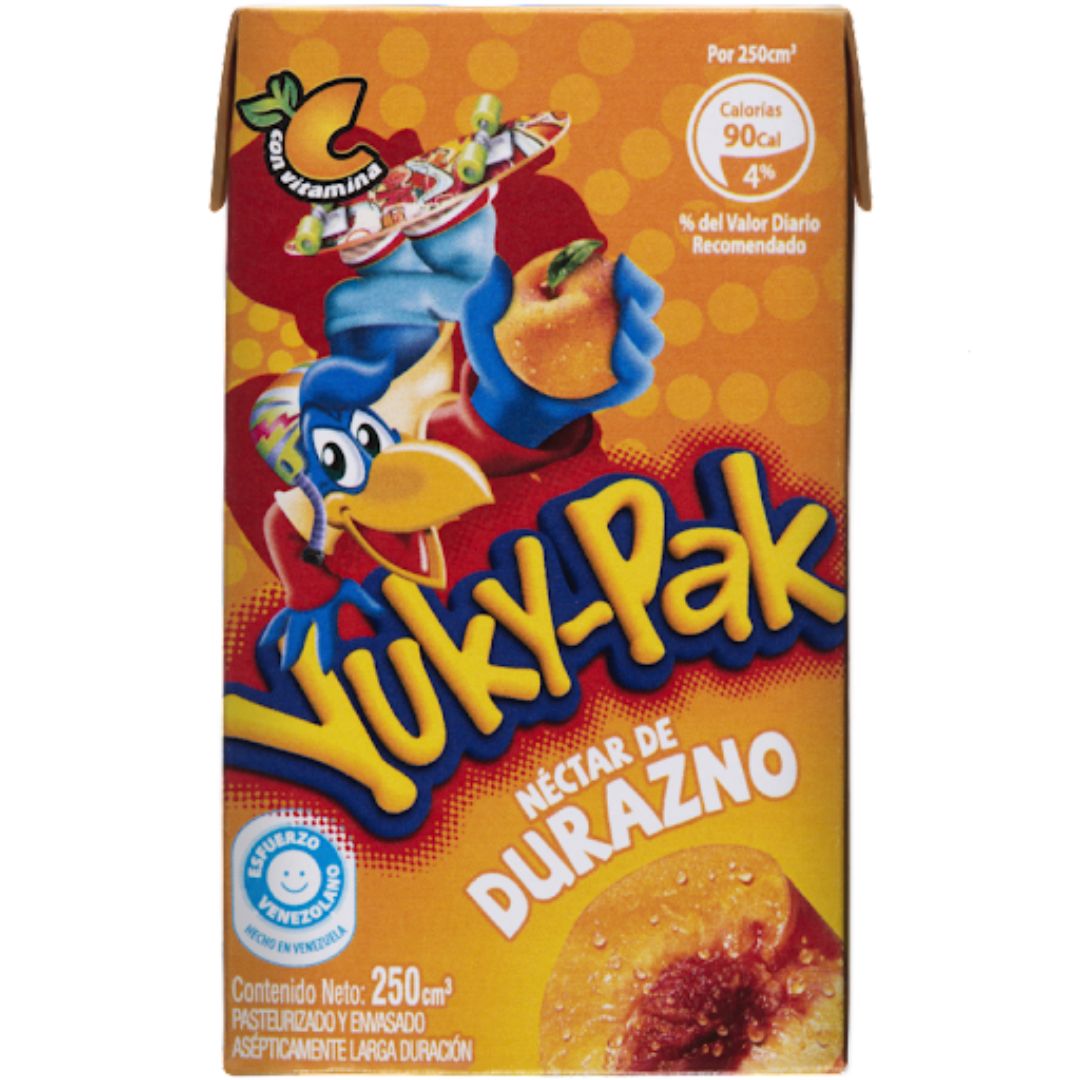 Jugo de Durazno Yuky-Pak 250ml