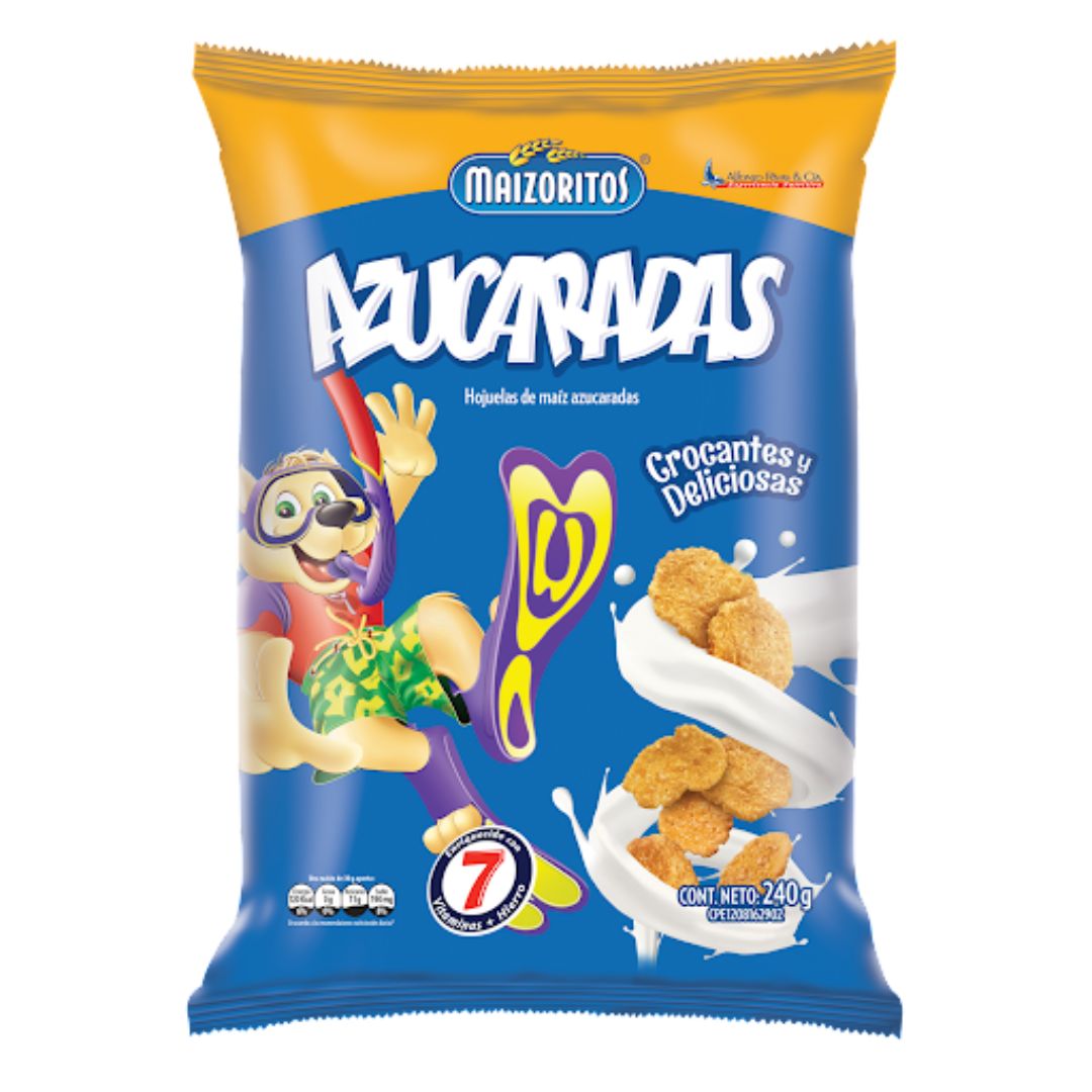 Cereal Hojuelas de Maíz Azucaradas Maizoritos 240g