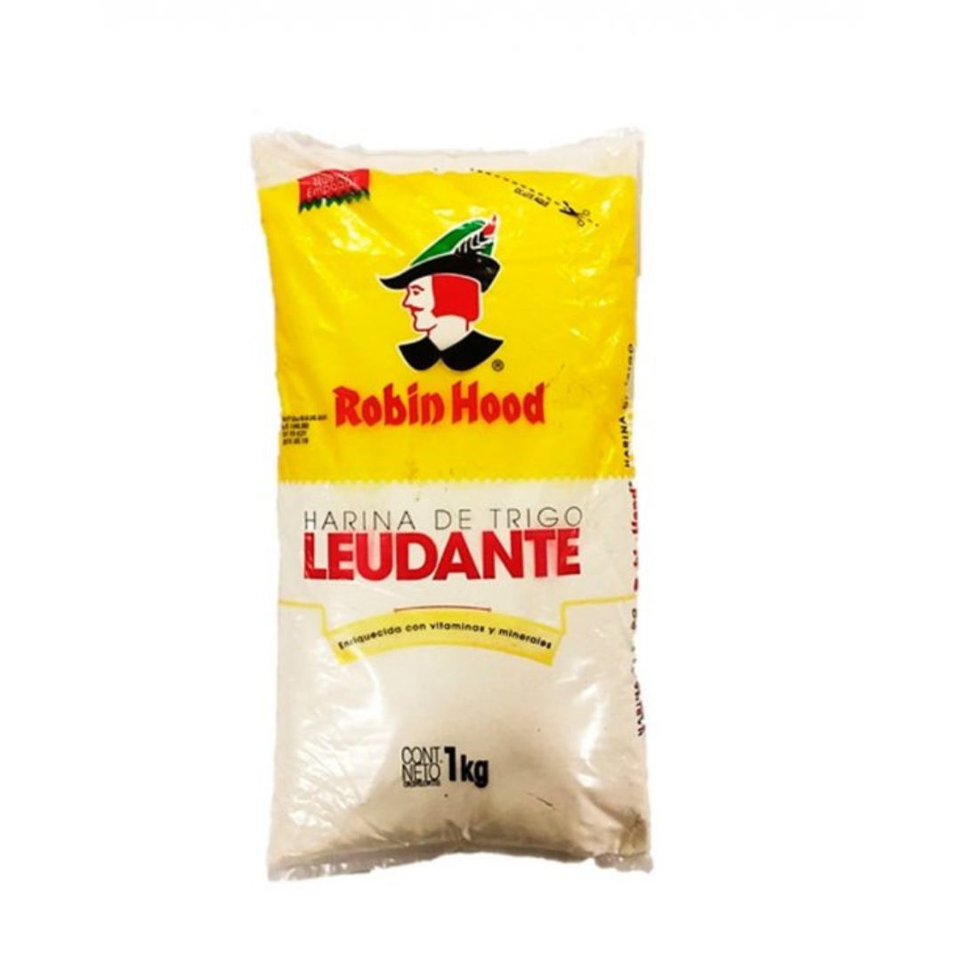Harina de Trigo Leudante Robin Hood Enriquecida 900g