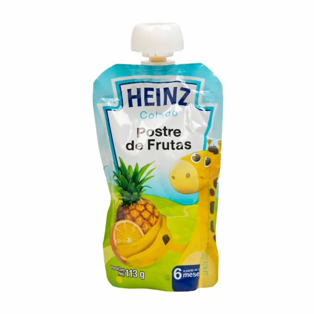 Colado Postre de Frutas Punch Heinz 113g