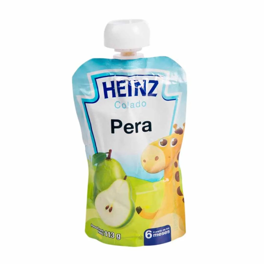 Colado Sabor a Pera Heinz Bolsa 113g
