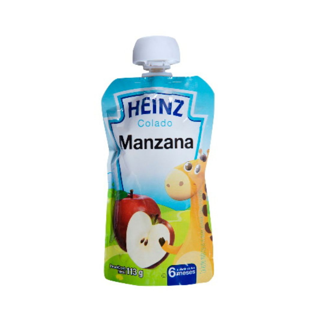 Colado Sabor a Manzana Heinz 113g