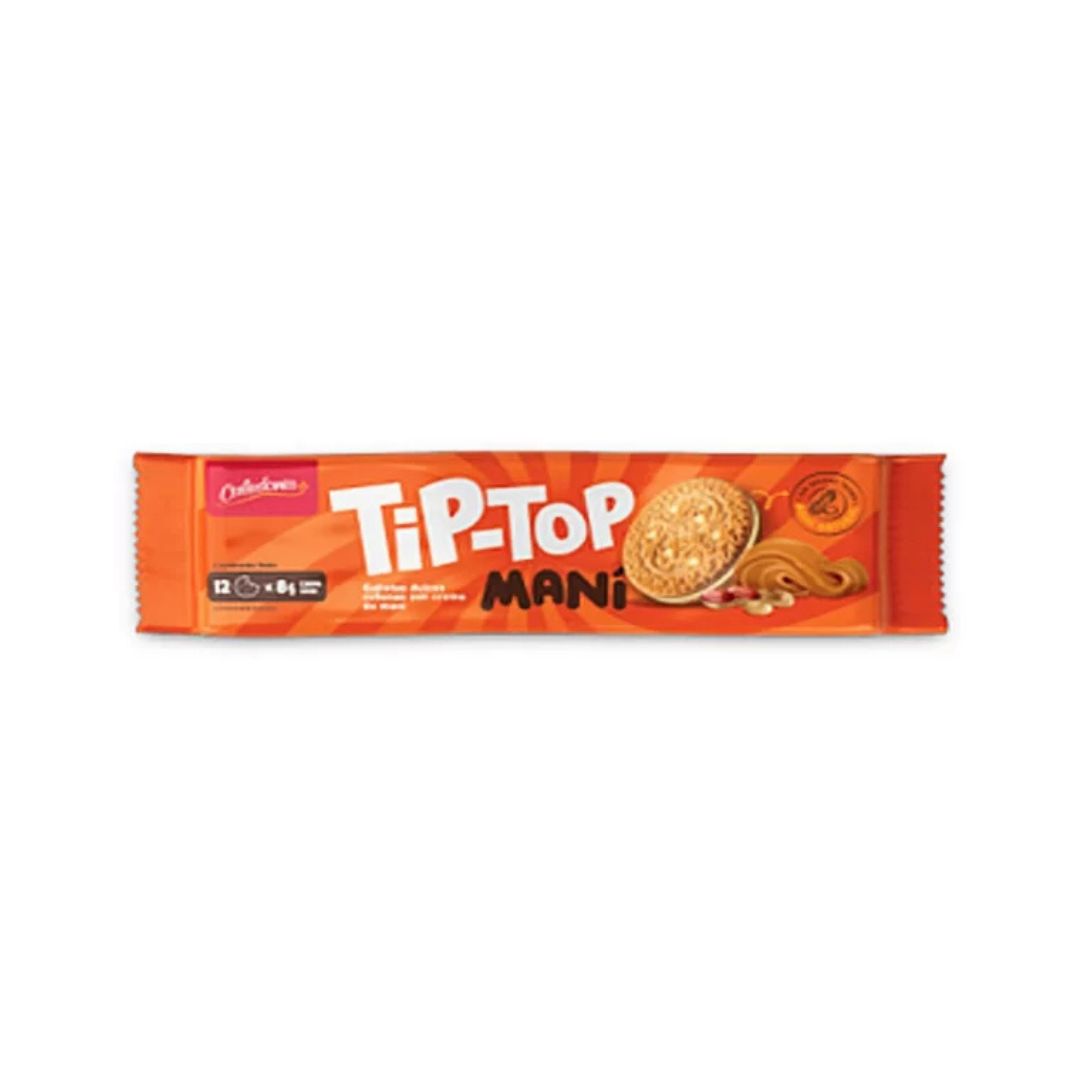 Galletas de Maní Tip Top Caledonia 96g