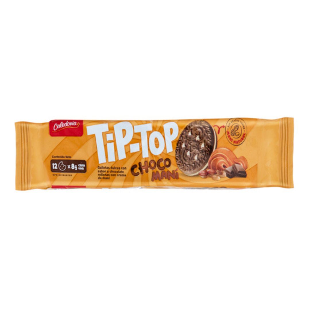 Galletas de Chocomani Tip Top Caledonia 96g
