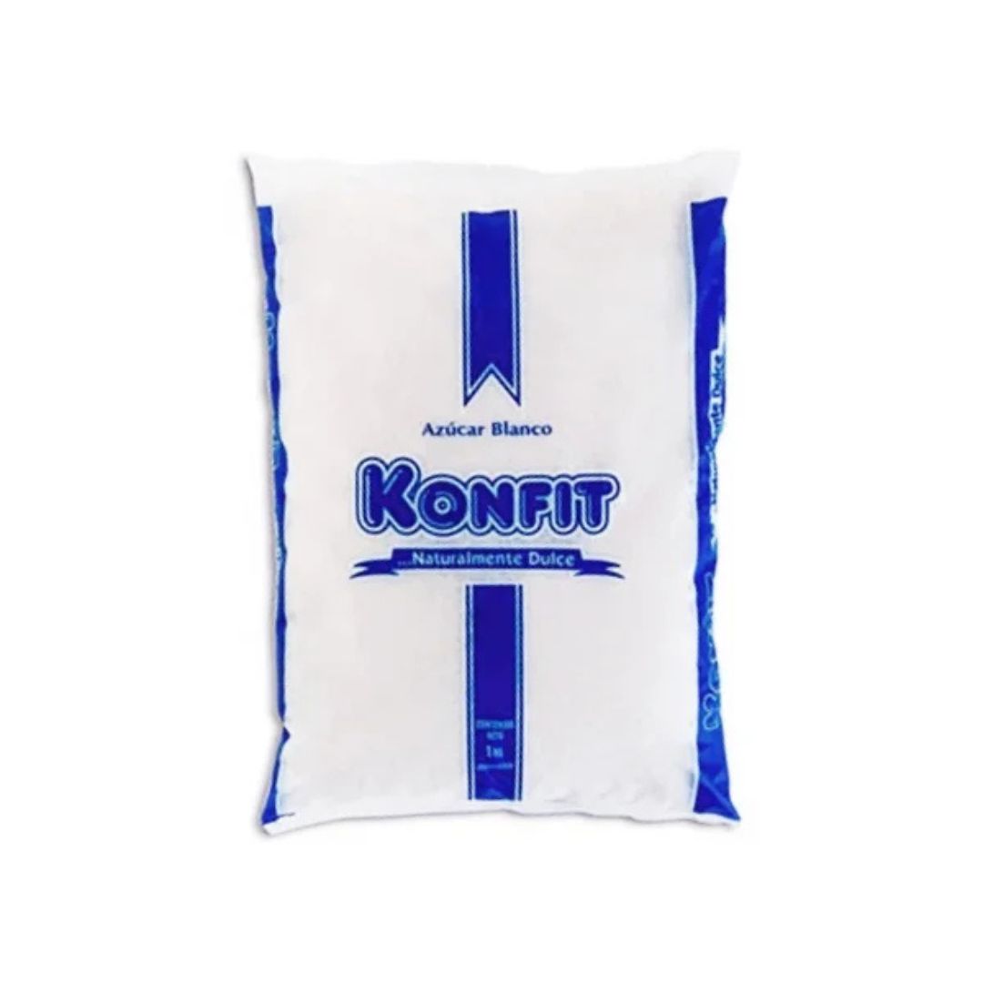 Azúcar Blanca Konfit Bolsa Plástica 1kg