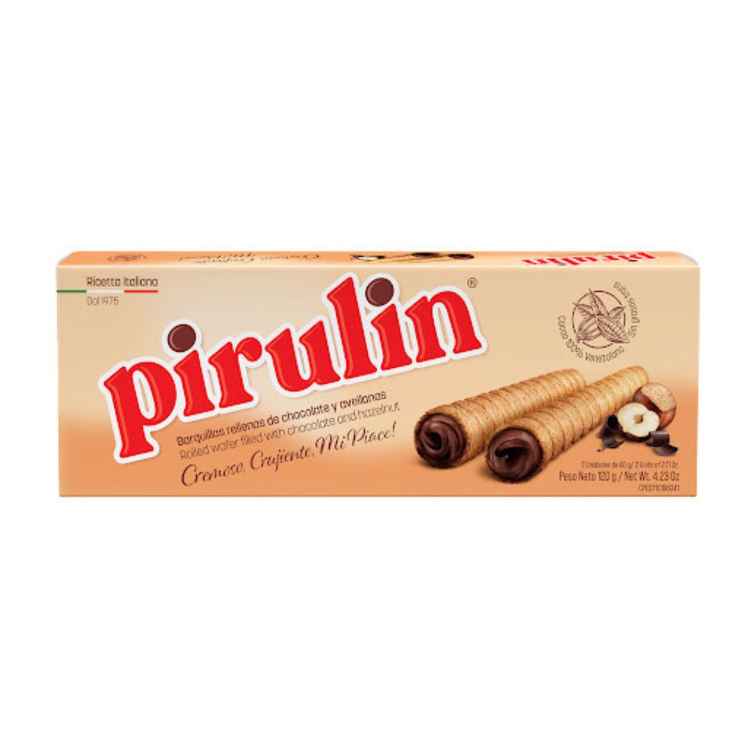 Barquilla de Chocolate Deluxe Pirulín 120g