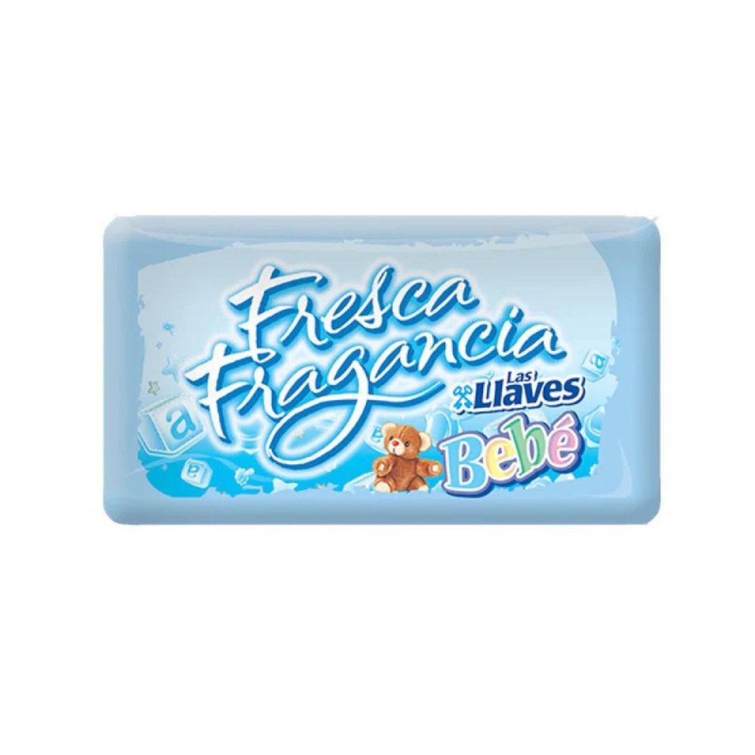 Jabón en Barra Fresca Fragancia Bebé Las Llaves 160g