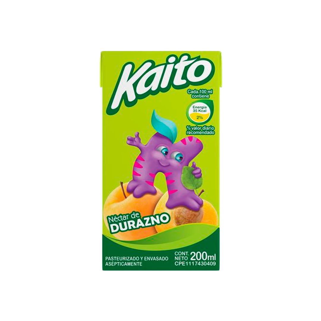 Jugo Néctar de Durazno Kaito 200ml