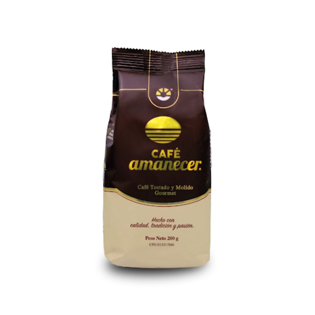 Café Tostado y Molido Gourmet Amanecer 200g