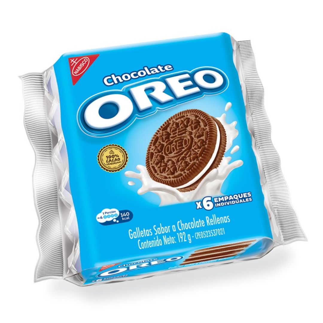 Galleta Oreo Chocolate Mondelez 192g