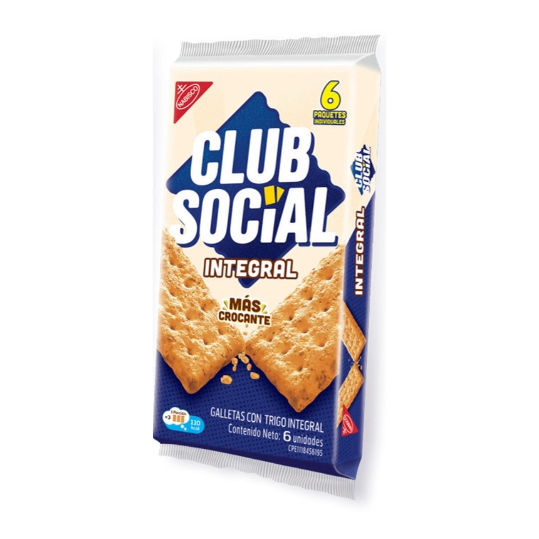 Galletas Club Social Integral Nabisco 156g
