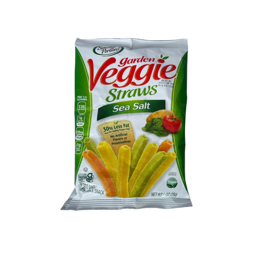 Palitos Vegetales con Sal Marina Sensible Portions 28g