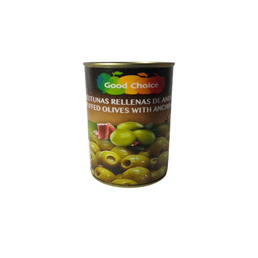 Aceitunas Rellenas de Anchoas Good Choice 350g