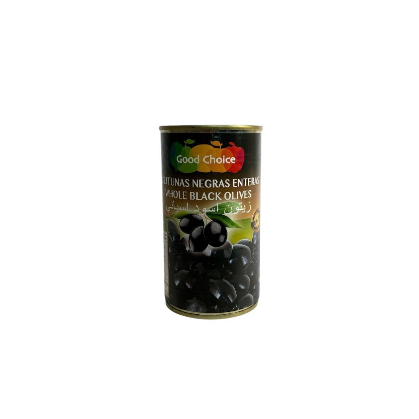Aceitunas Negras Enteras Good Choice 350g
