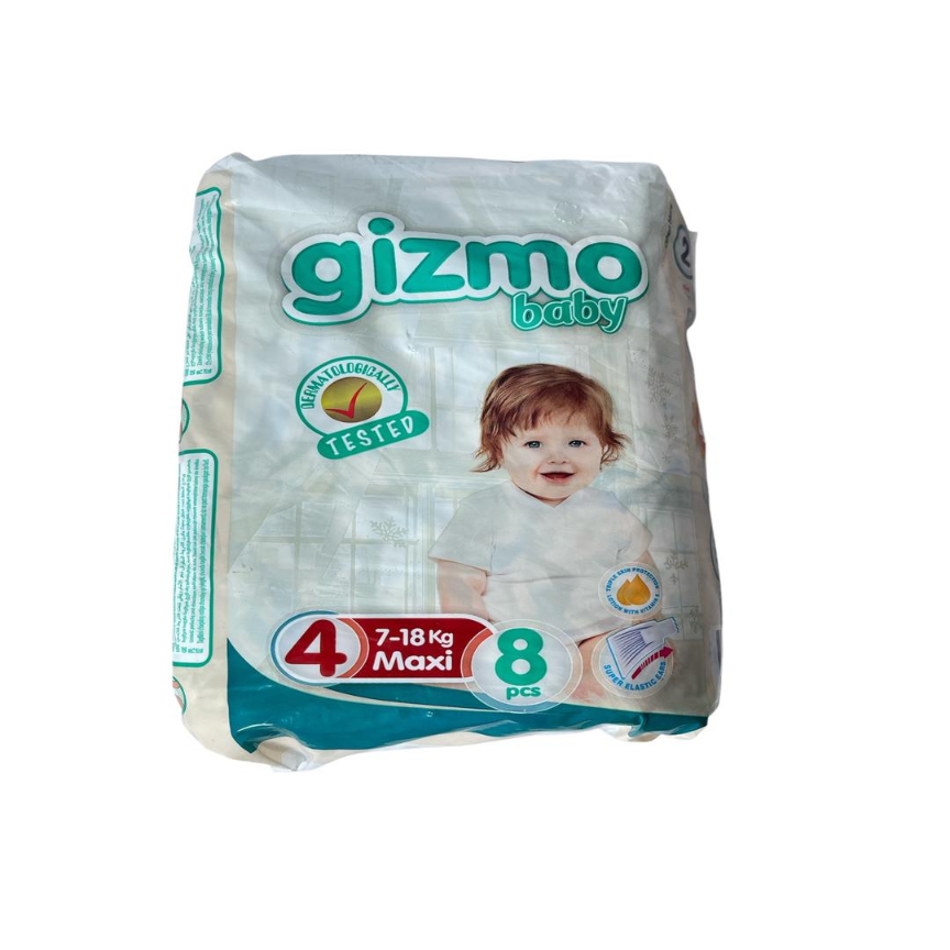 Pañal Maxi Gizmo 7–18kg 8 Und