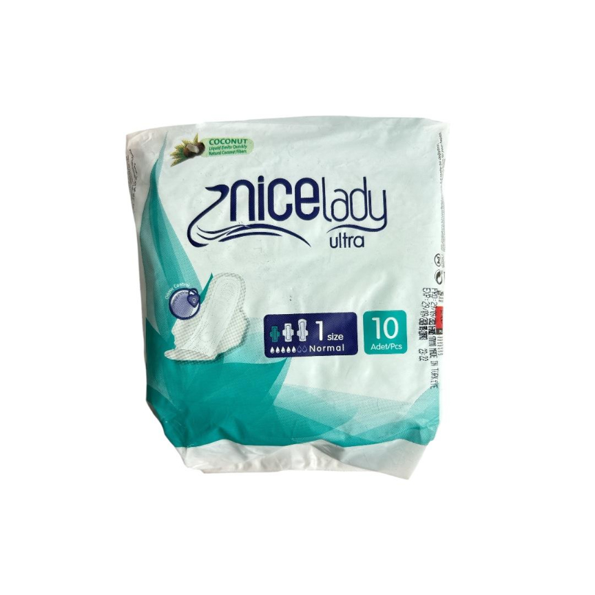 Toallas Sanitarias Ultra Delgada Nice Lady 10pcs