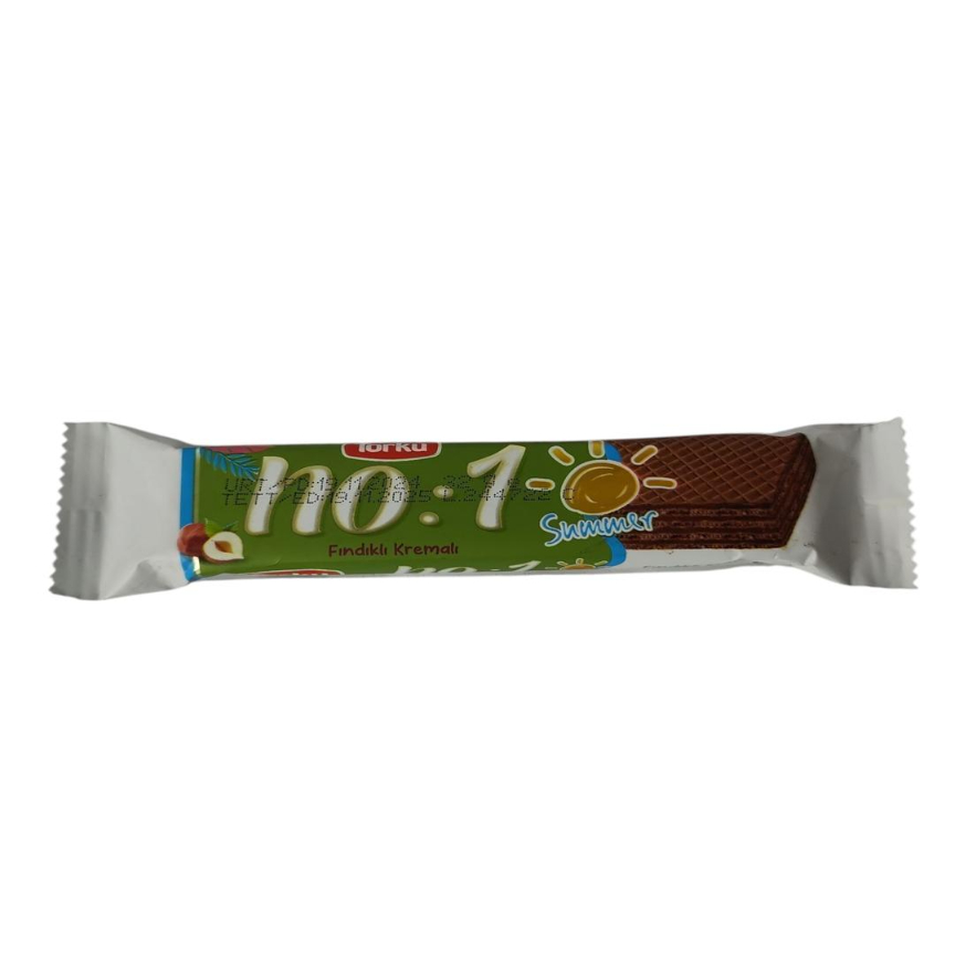 Wafer Nro 1 con Crema de Avellana Torku 32g