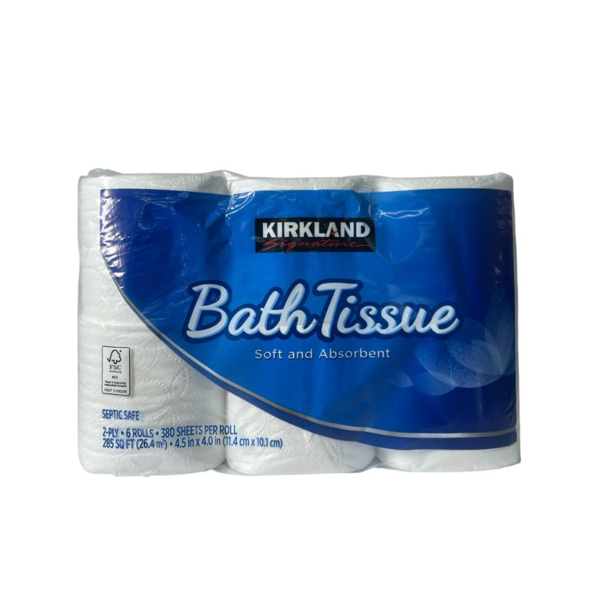 Papel Higiénico Bath Tissue Kirkland 6R
