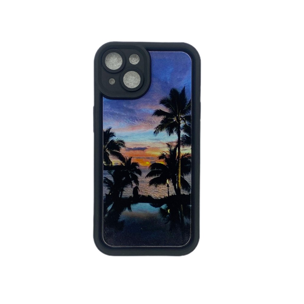 Forro Stickers iPhone 14 – Negro Playa
