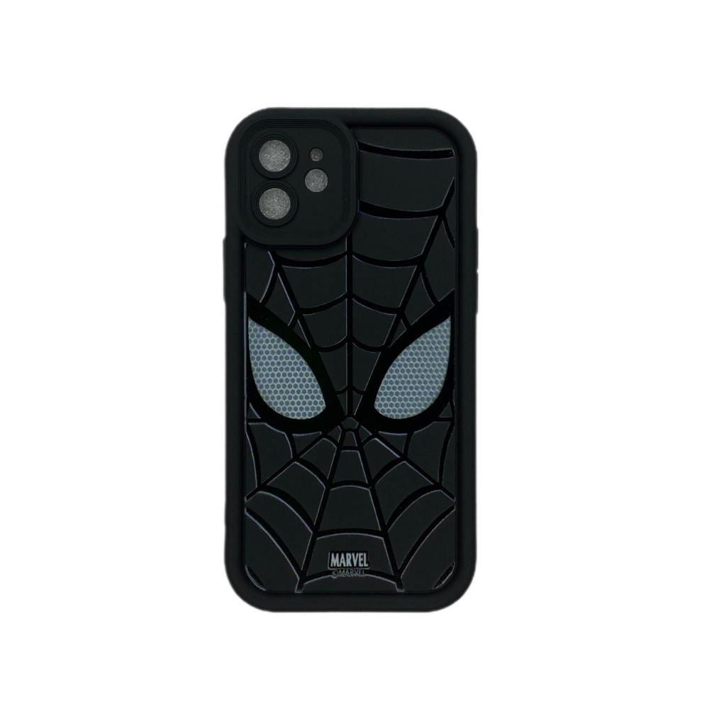 Forro Stickers iPhone 14 – Negro Spiderman