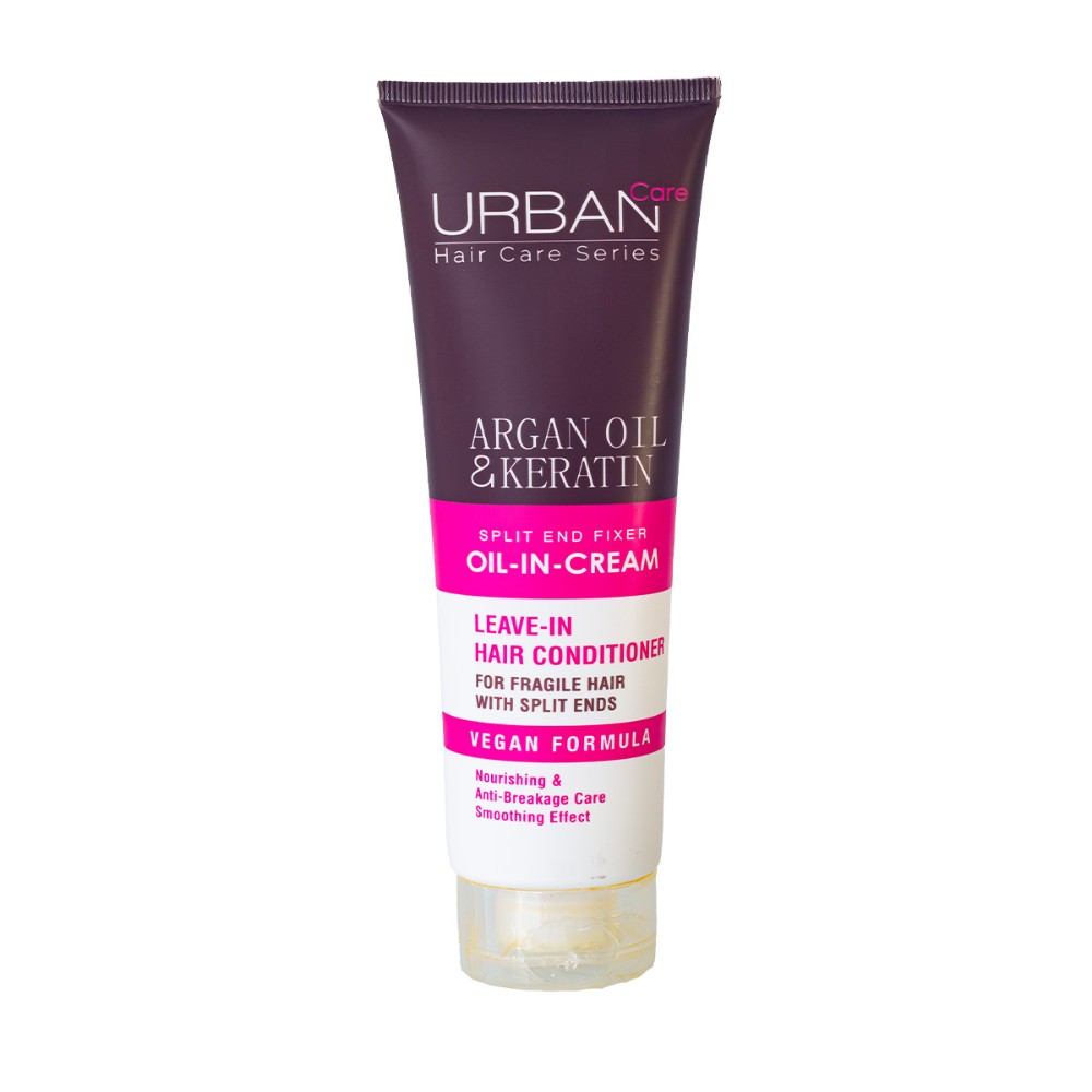Crema de peinar con aceite de argán y keratina Urban Care 150ml