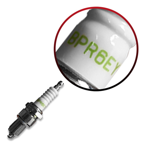 Bujía Ngk Original Bpr6ey Ford Sierra V6 2.8 Inyección - Vista 4