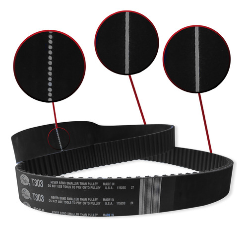 Kit Tiempo Gates Gmb Chevrolet Luv Dmax V6 3.5 2005-2015 - Vista 2