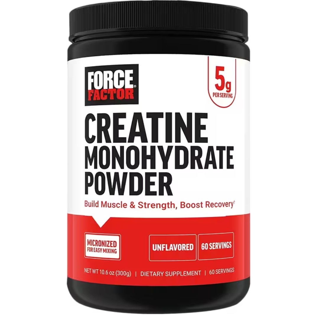 Creatina Monohidratada Force Factor – Fuerza y recuperación muscular