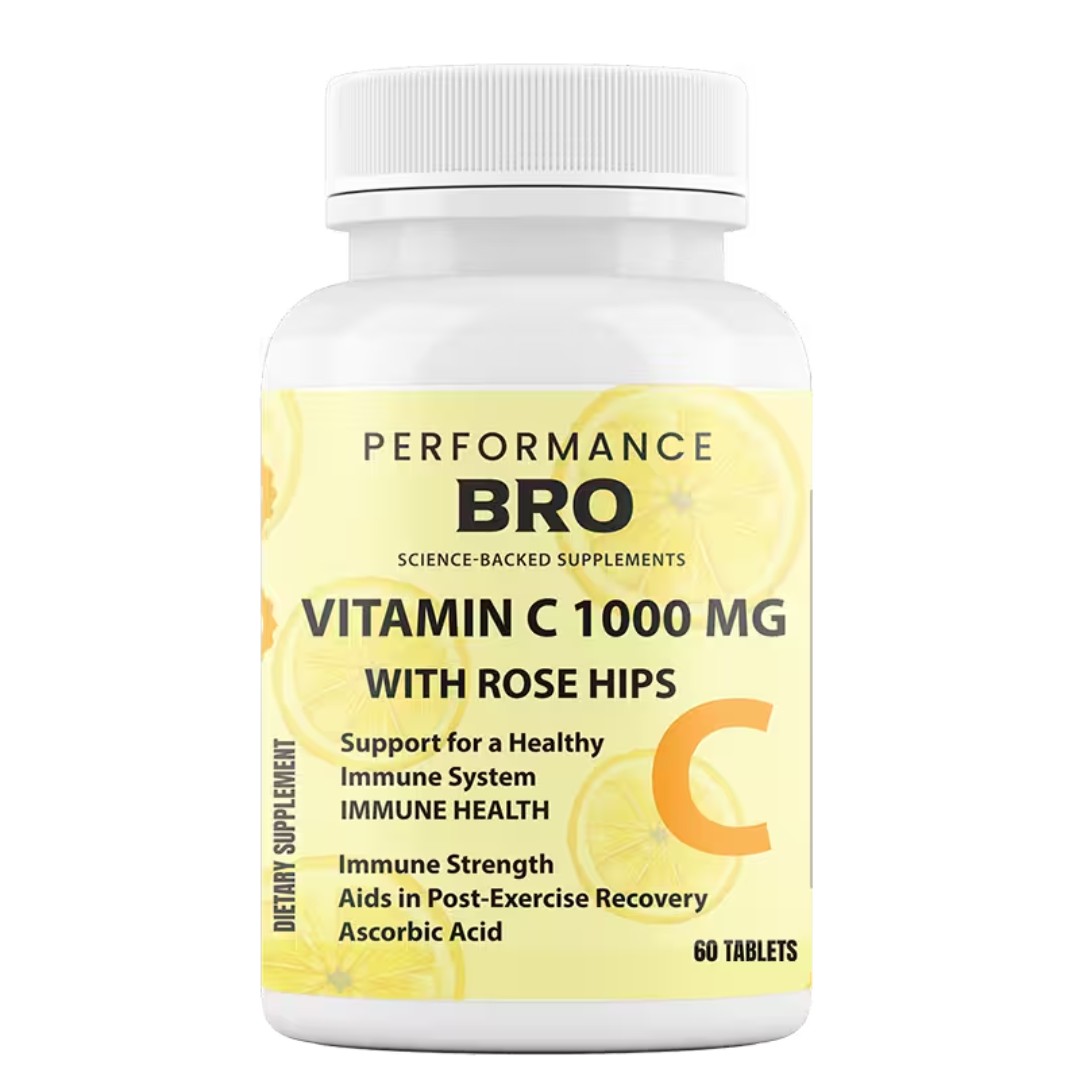 Performance Bro Vitamin C + Rose Hips – Escudo antioxidante – Vitalidad y protección