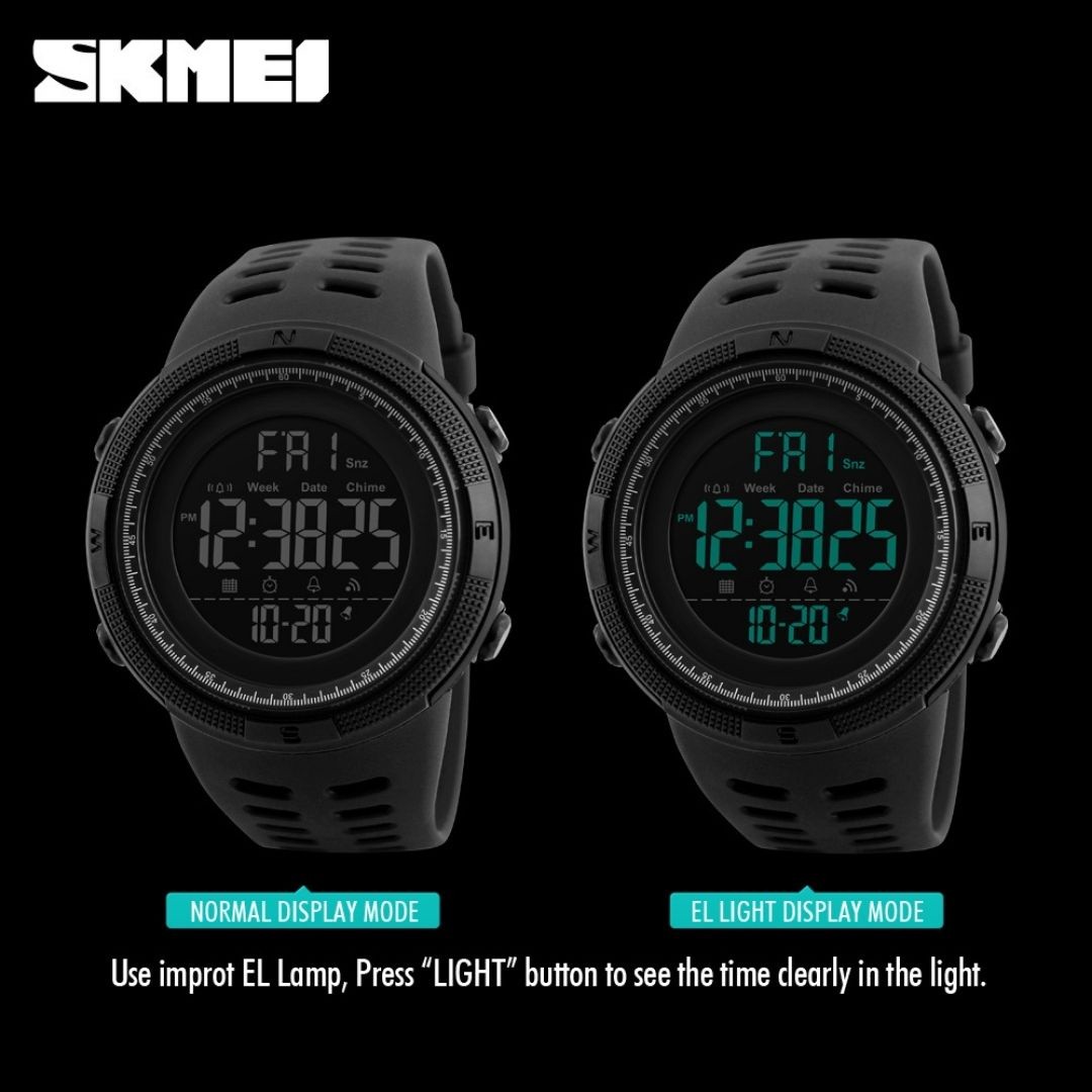 Reloj SKMEI 1251 Deportivo con Cronómetro y Resistencia 50M - Vista 3