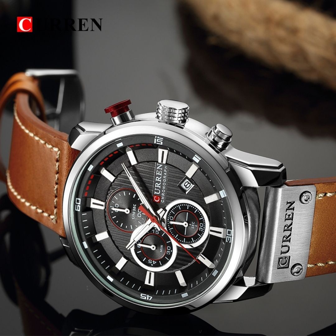 Reloj Curren 8291 Cronógrafo con Movimiento de Cuarzo Japonés 44mm - Vista 2